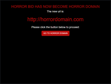 Tablet Screenshot of horrorbid.com